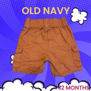 OLD NAVY 12 MONTHS BABYS SHORTS BROWN COLOUR FOR KIDS
